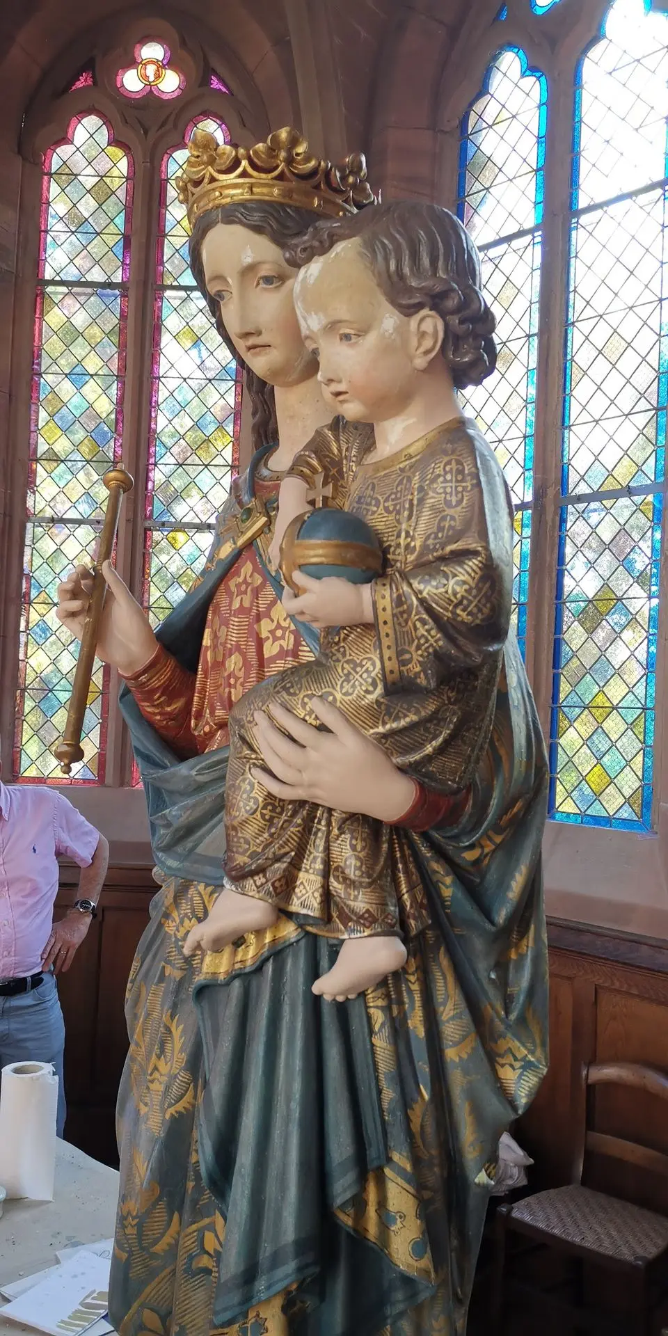 Chapelle Herzog - Statue